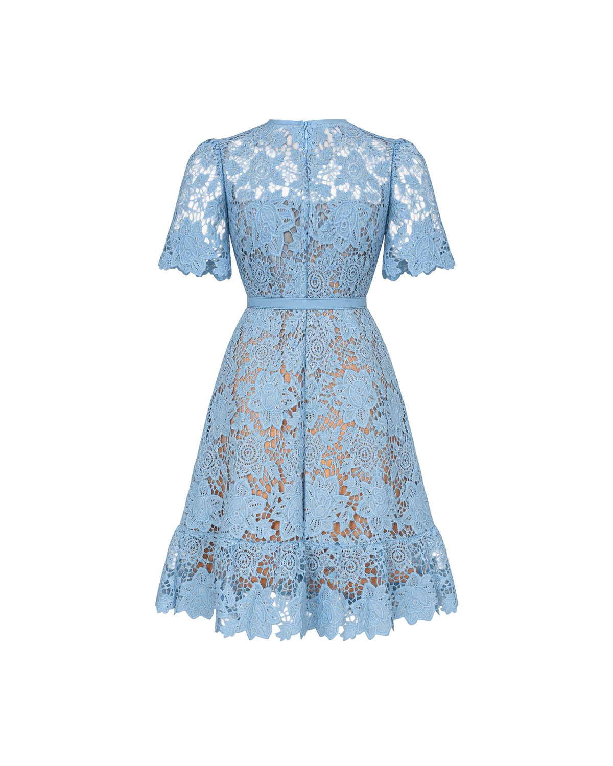 Lace Short Pocket Dress