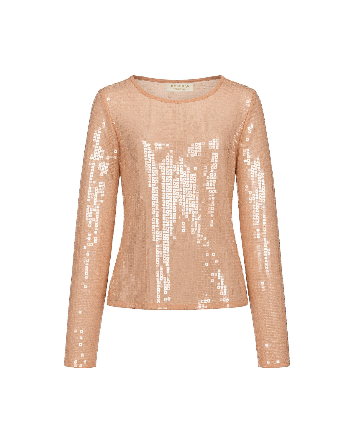 Sequin Champagne Skirt Set
