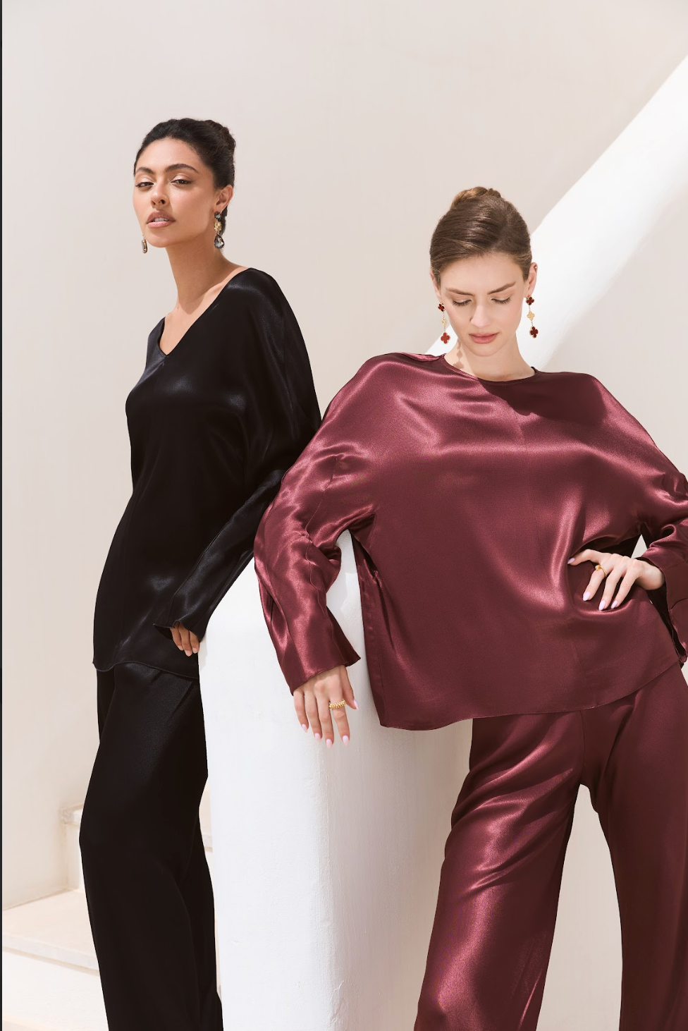 Bordeaux Viscose 2-Piece set