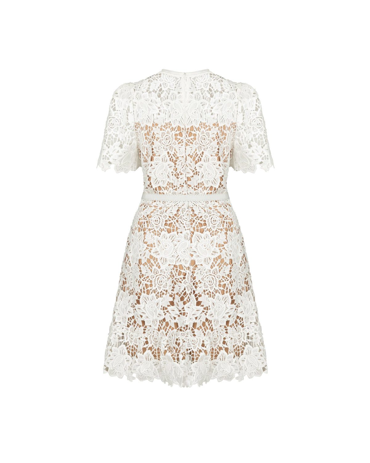 Lace Short Pocket Dress