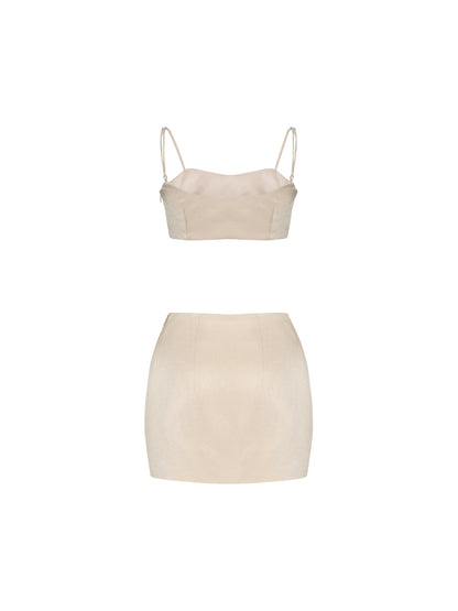 Chiffon Cape & Viscose Mini Set