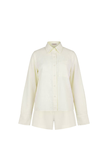 Linen Shorts Set