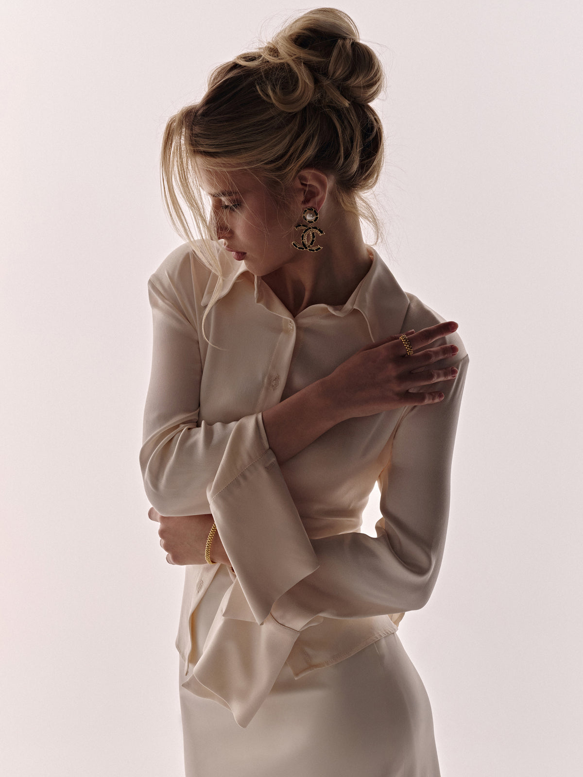 Viscose white Shirt