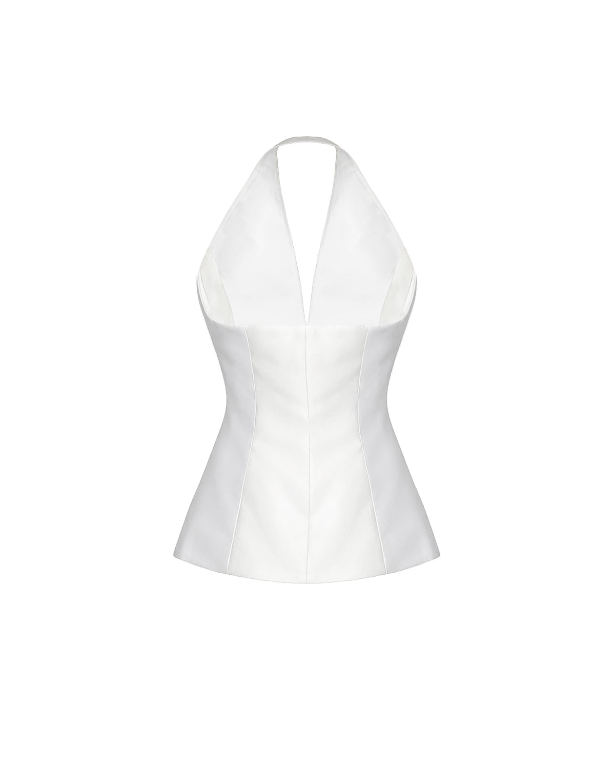 White Mikado Skirt Set