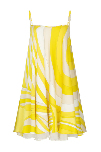 Yellow 2 piece Feather Set