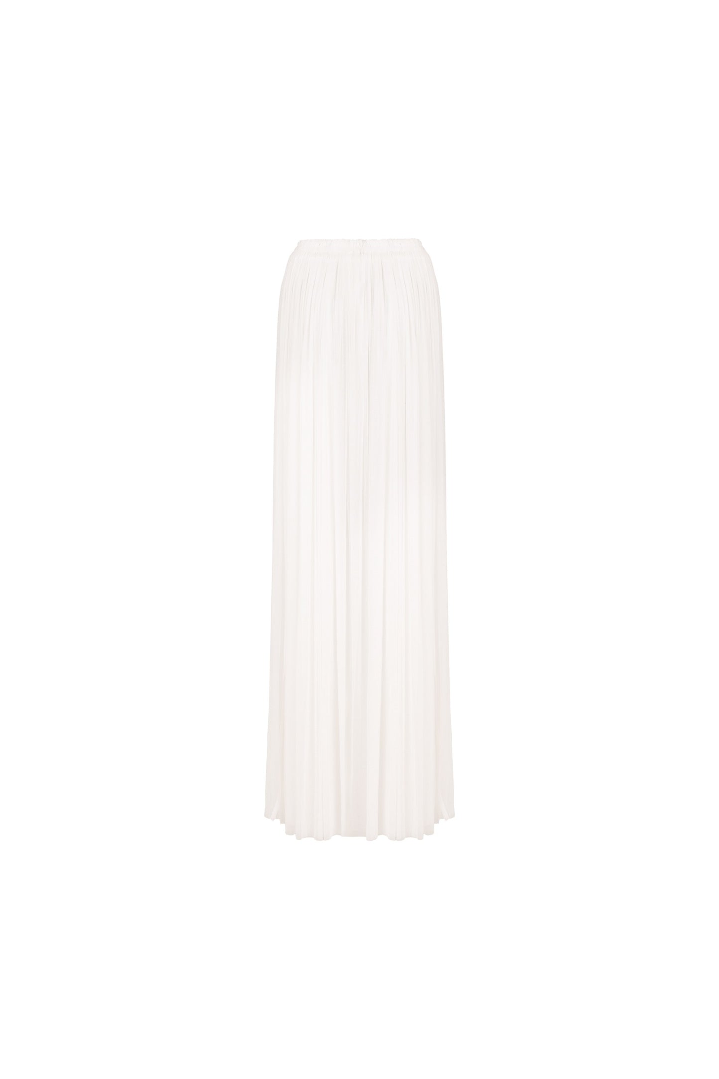 Pleated Halter Plunge Maxi set