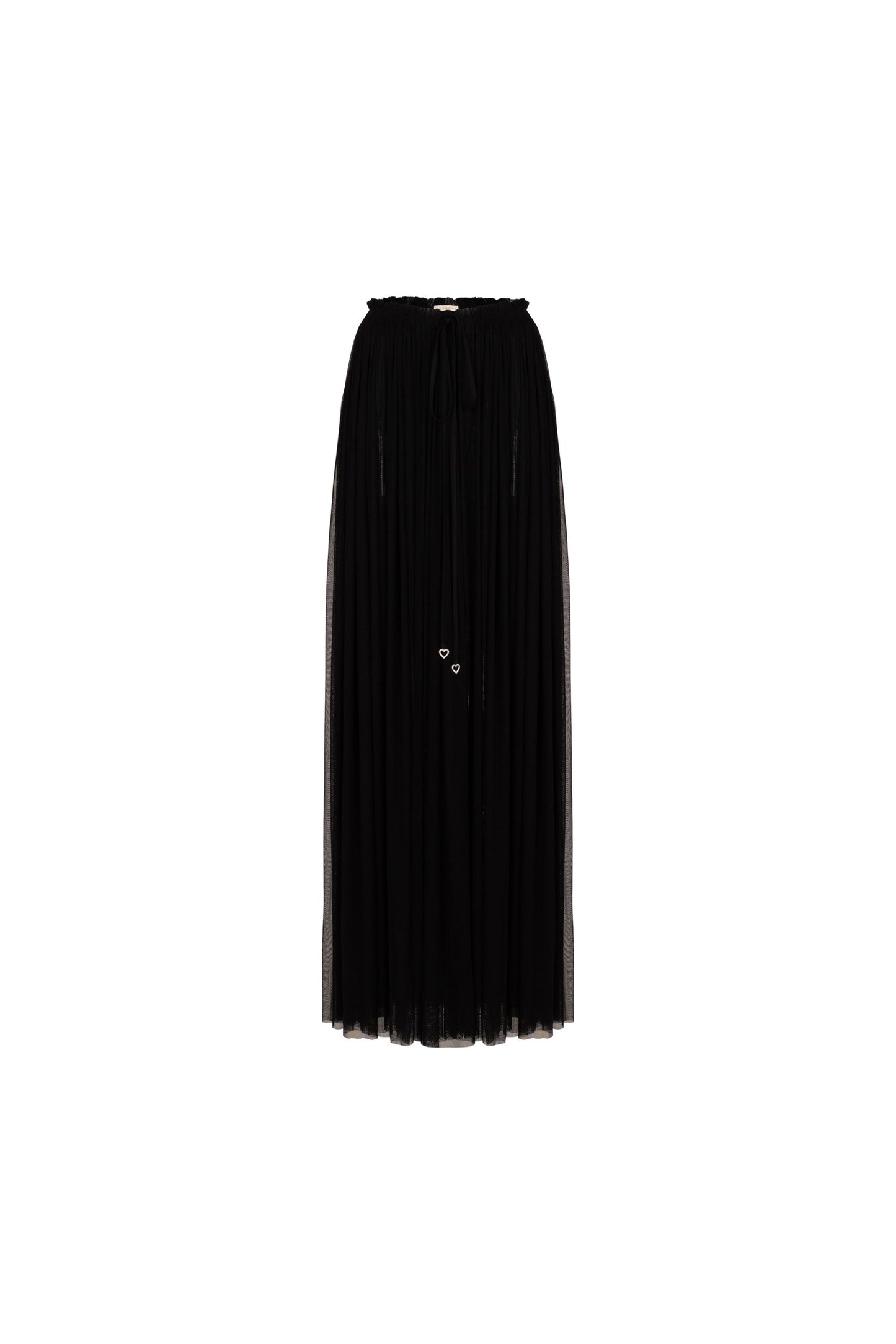 Pleated Halter Plunge Maxi set
