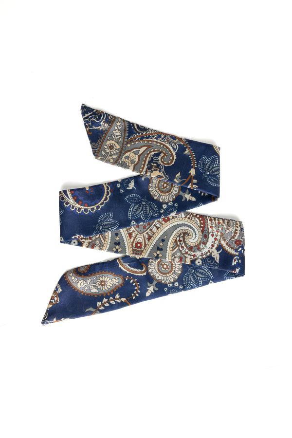The Silk Twill Paisley Ribbon