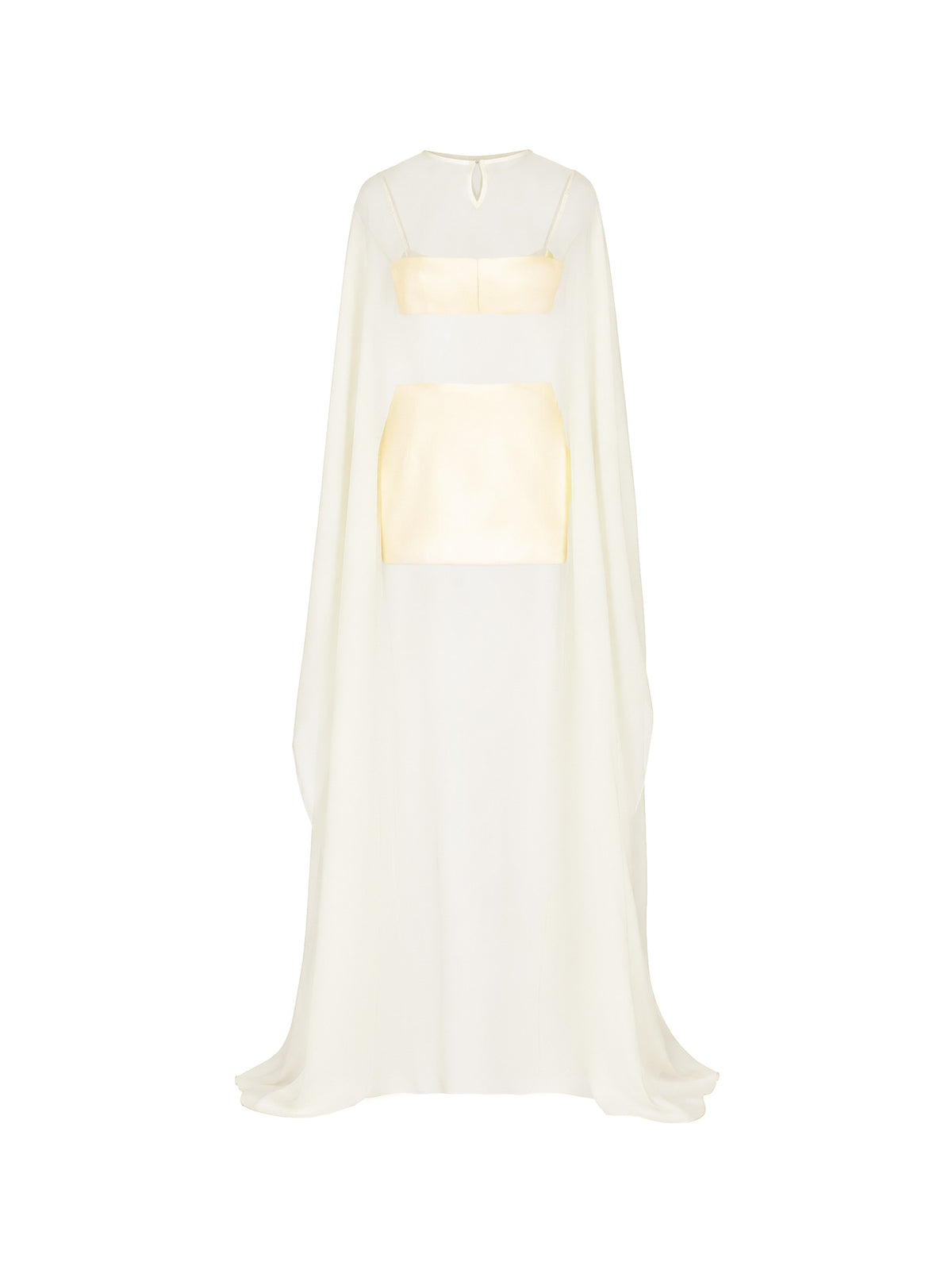 Chiffon Cape & Viscose Mini Set