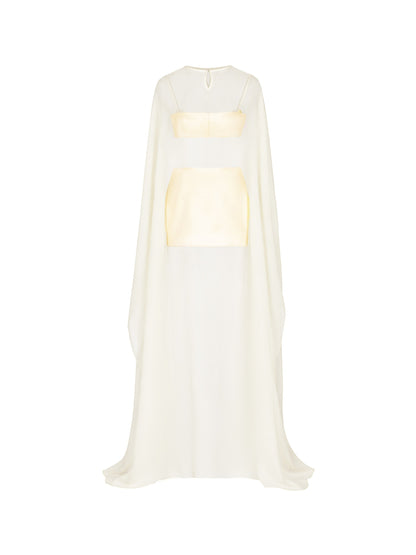 Chiffon Cape & Viscose Mini Set