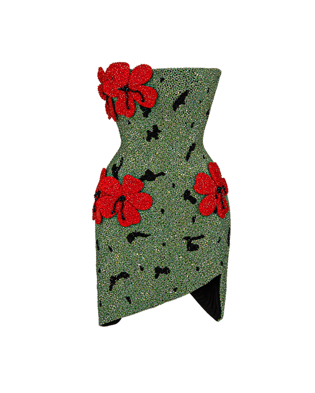 The Crystal Mosaic 3D Floral Dress