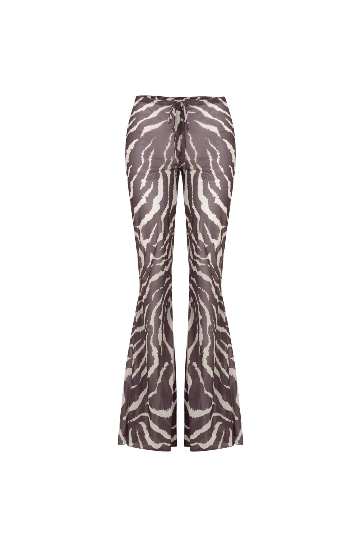 Zebra Flare Beach Pants