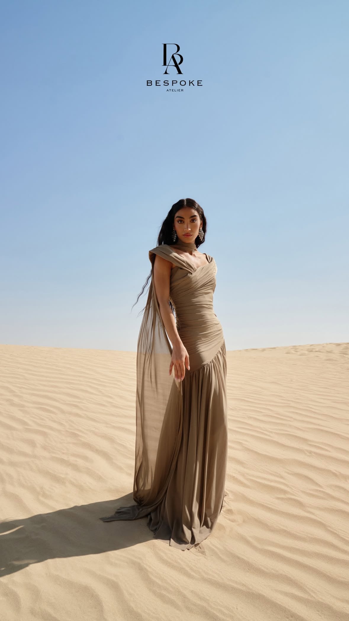 Desert Off Shoulder Dress