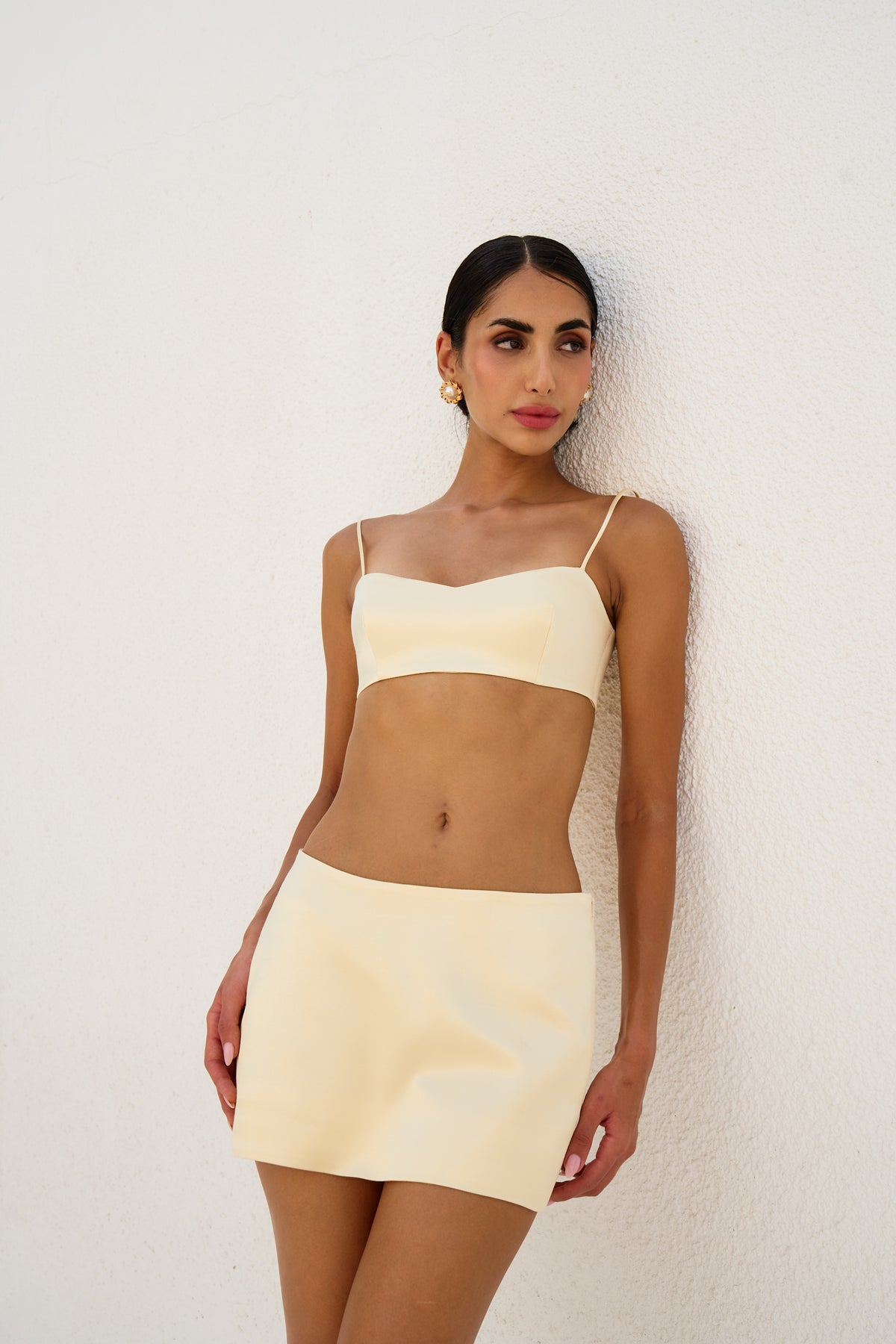 Chiffon Cape & Viscose Mini Set
