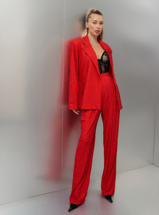 Annie Woman Suit Red