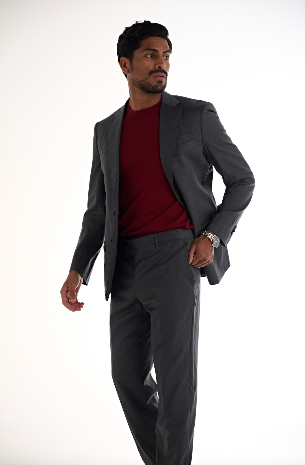 Napoli Classic Suit Grey
