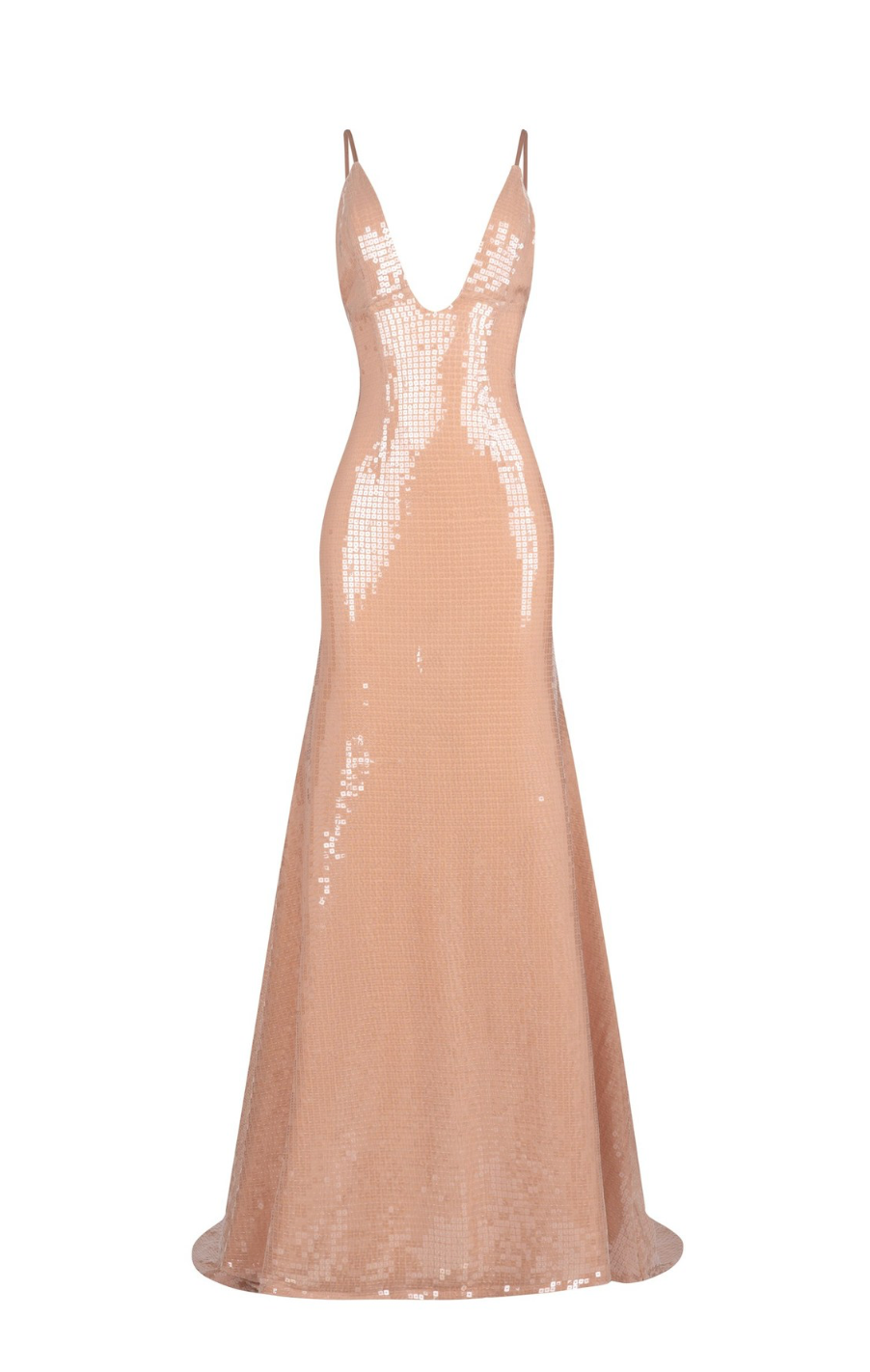 Champagne Sequin Gown