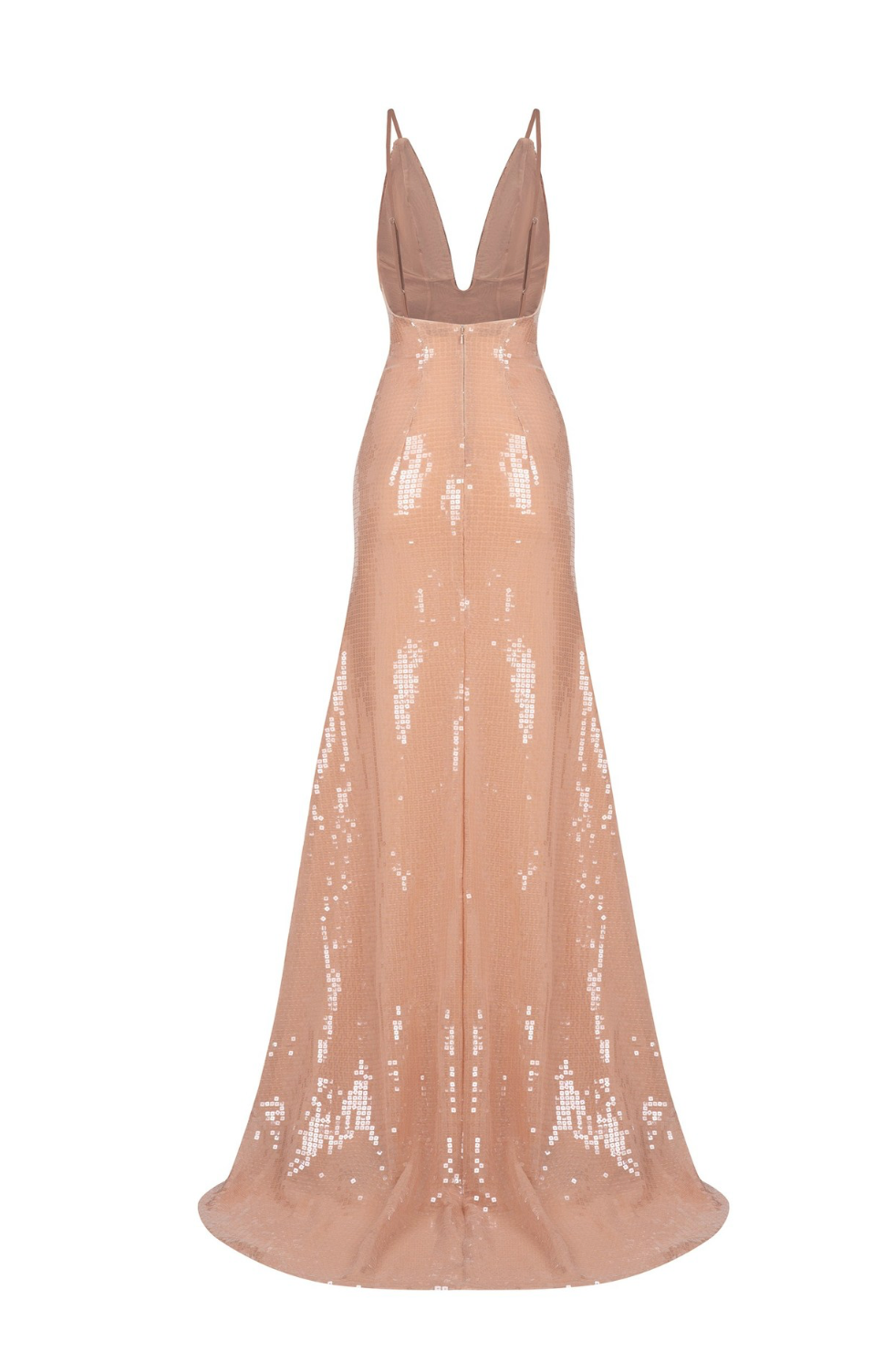 Champagne Sequin Gown
