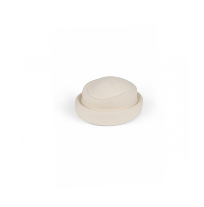 Cream Wool Felt Hat