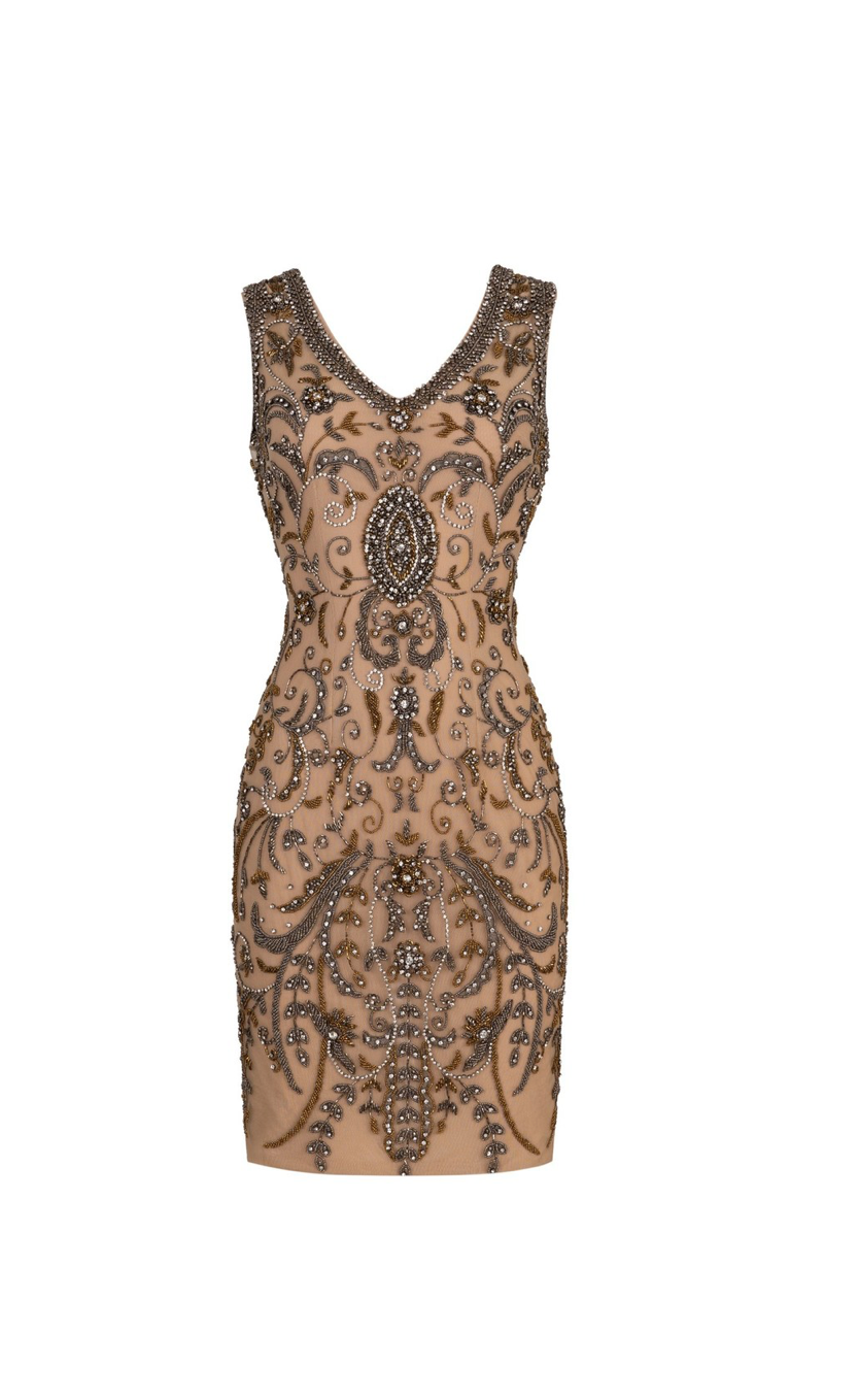 Vintage Beaded Dress