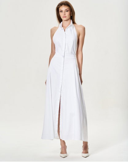HARIETT COTTON DRESS WHITE